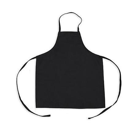 KNG 24 in Black Childs Bib Apron 1941BLK